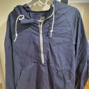 New Balance Navy Pullover Hoodie